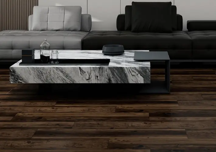 Wooden Grain Color Dry Back LVT Flooring NO.1012