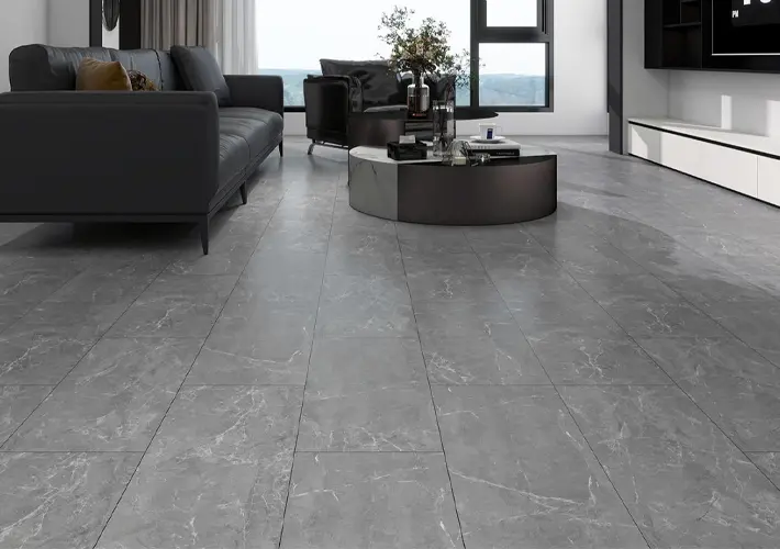 Stone Pattern Waterproof LVT Bathroom Flooring NO.87028