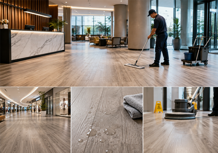 How to Maintain SPC Flooring in Commercial Projects